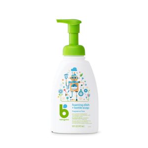 Babyganics foaming dish + bottle soap