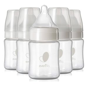 Evenflo proflo venting Balance bottles + Wide neck, 5 ounces (Pack of 6)