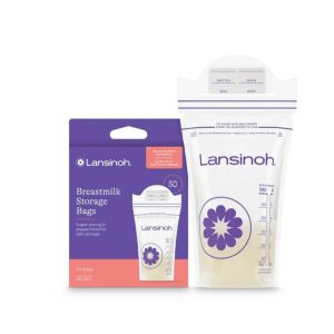 Lansinoh Breastmilk Storage Bags, 50 Count