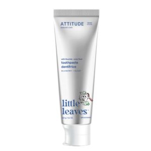 ATTITUDE little leaves Toothpaste with Fluoride - Blueberry - 120 g