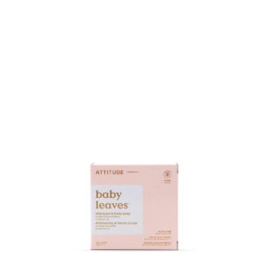 ATTITUDE baby leaves 2-in-1 Shampoo & Body Wash Bar - Unscented - 85 g