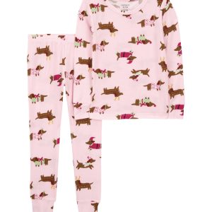 Carter’s Baby 2-Piece Christmas Dog purelySoft Pajamas- 18M