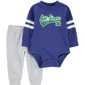 Carter’s Baby 2-Piece All-Star Brother Bodysuit Pant Set-9M