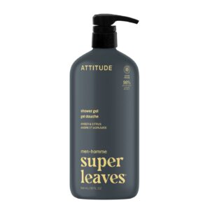 ATTITUDE Men Body Wash-Amber & Citrus 946ml