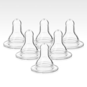 Evenflo Classic Bottle Nipples(medium flow 3+) 6pk