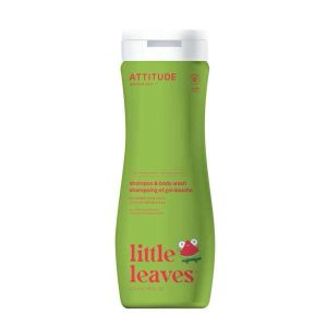 ATTITUDE little leaves 2in1 Shampoo & Body Wash - Watermelon & Coconuts 473ml