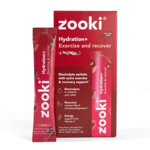 Zooki Electrolytes+ Exercise and Recover