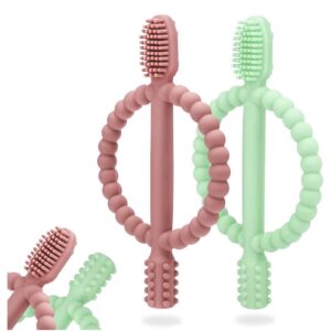 Misslili Baby teething Toy- Pink & Teal
