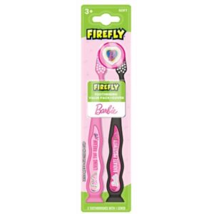Firefly Light Up Timer Kids Toothbrush, Pink & Black