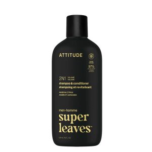 ATTITUDE 2-in-1 Men Shampoo & Conditioner - Volumizing- Amber & Citrus
