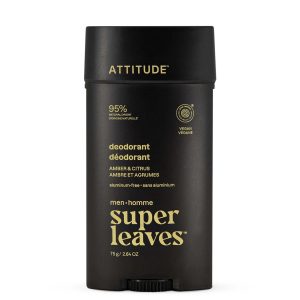 ATTITUDE Men Deodorant-Amber & Citrus