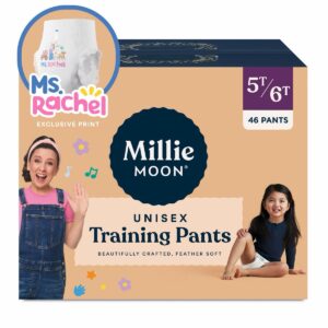Millie Moon Ms Rachel Disposable Training Pants Size 5T-6T - 46 Count