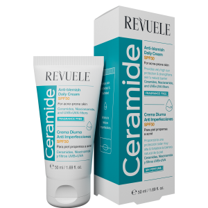 REVUELE CERAMIDE ANTI-BLEMISH DAILY CREAM SPF50