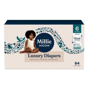 Millie Moon Luxury Disposable Diaper Box- Size 6 (84ct)