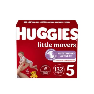 Huggies Little Movers Size 5 Diaper box