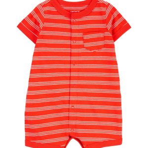 Carter’s Baby Boys Striped Romper -18M