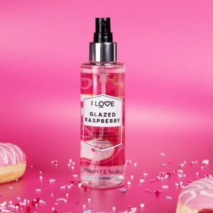 I LOVE Glazed Raspberry Body Mist
