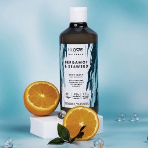 I LOVE Naturals Body Wash Bergamot & Seaweed