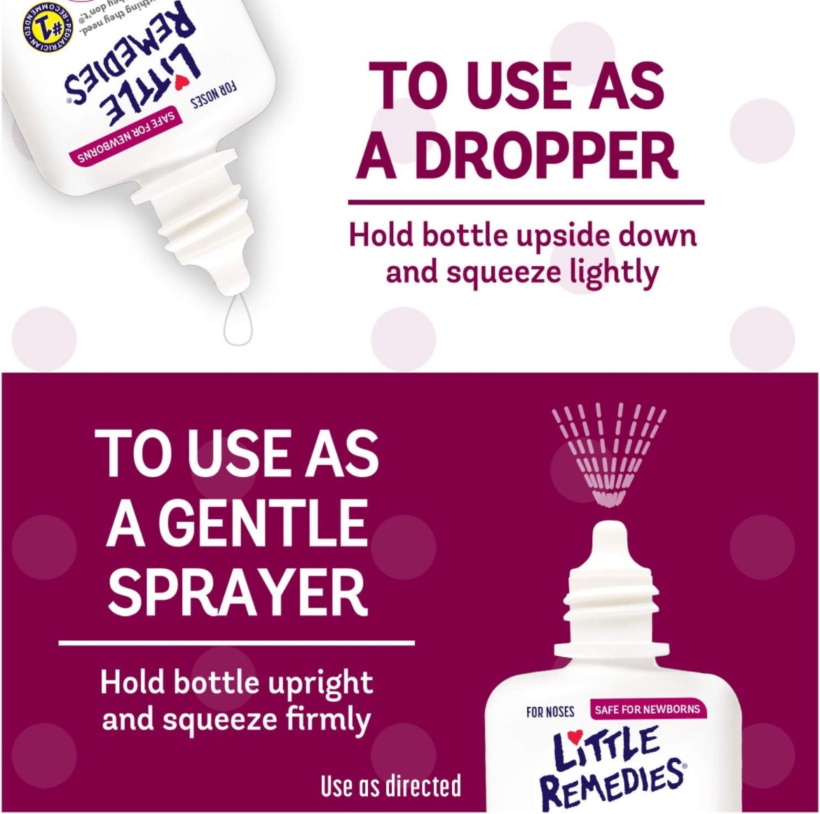 Little Remedies Saline Spray and Drops 15ml - Image 2