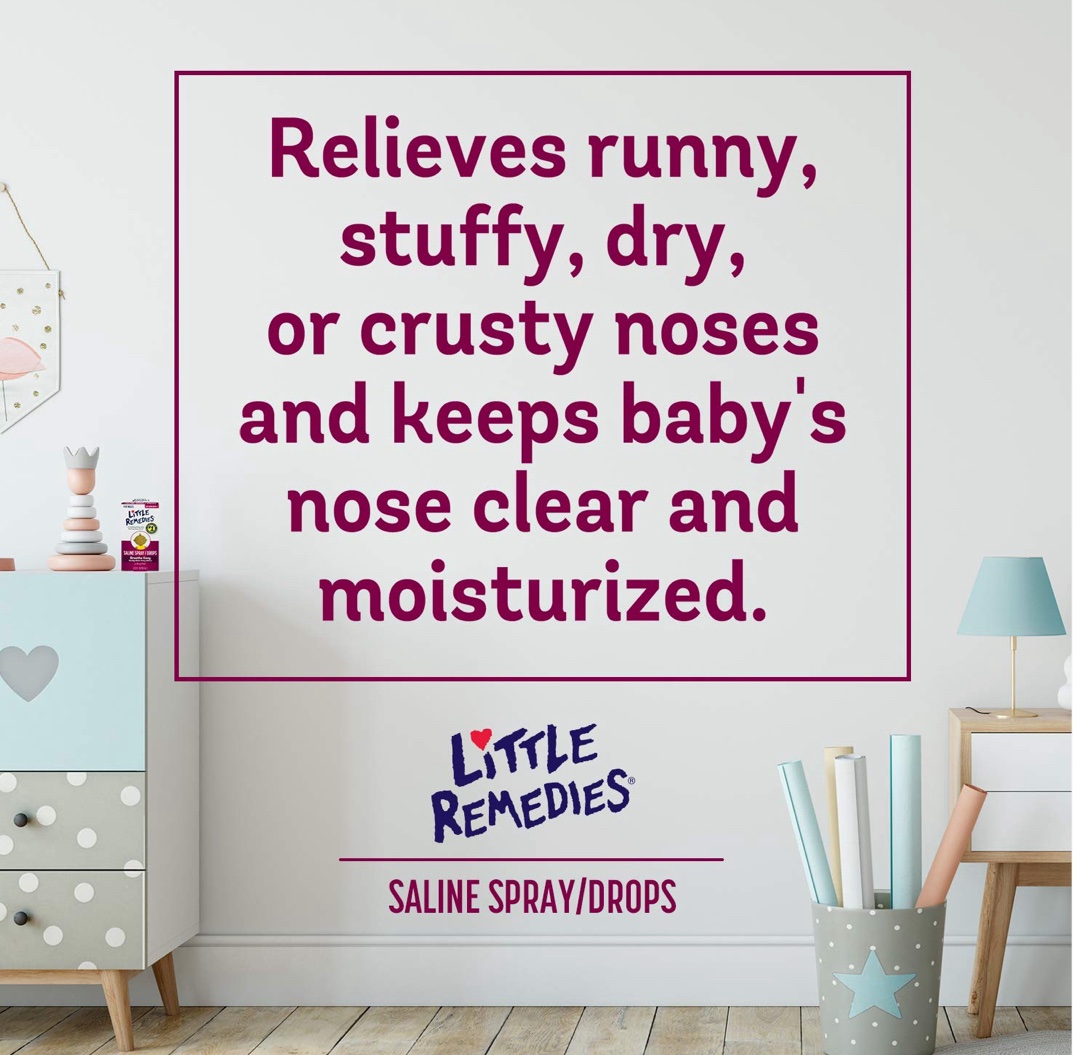 Little Remedies Saline Spray and Drops 15ml - Image 3