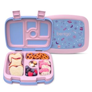 Bentgo Kids Prints Lunch Box | Lavender Galaxy