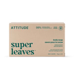 Attitude body bar Soap - Sandalwood