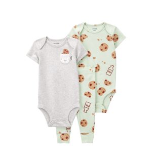 Carter’s Baby 3-Pack Bodysuit and Leggings Set-12M