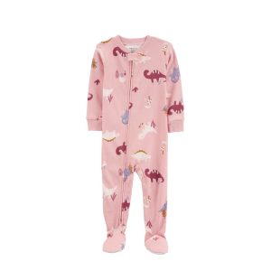 Carter’s Baby 1-Piece Dinosaur 100% Snug Fit Cotton Footie Pajamas-24M