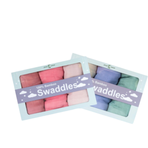 Jaiye Bamboo swaddles - Blue