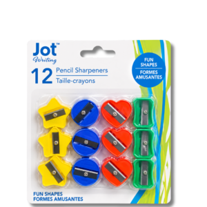 Jot Fun-Shaped Pencil Sharpeners, 12-ct. Packs
