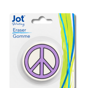 Jot Creative Erasers-Peace Sign